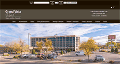 Desktop Screenshot of grandvistahotel.com